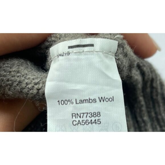 J.Crew Mens 100% Lambs Wool Crewneck Sweater Size L Preppy Office Academia - Picture 4 of 5